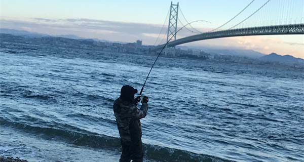 釣りをしている写真